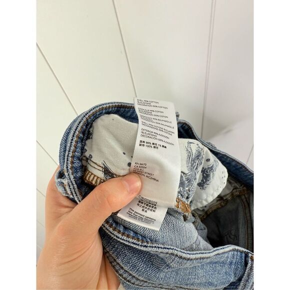 Anthropologie Pilcro‎ Slim Boyfriend Ankle Jeans Size 25 - Picture 9 of 9